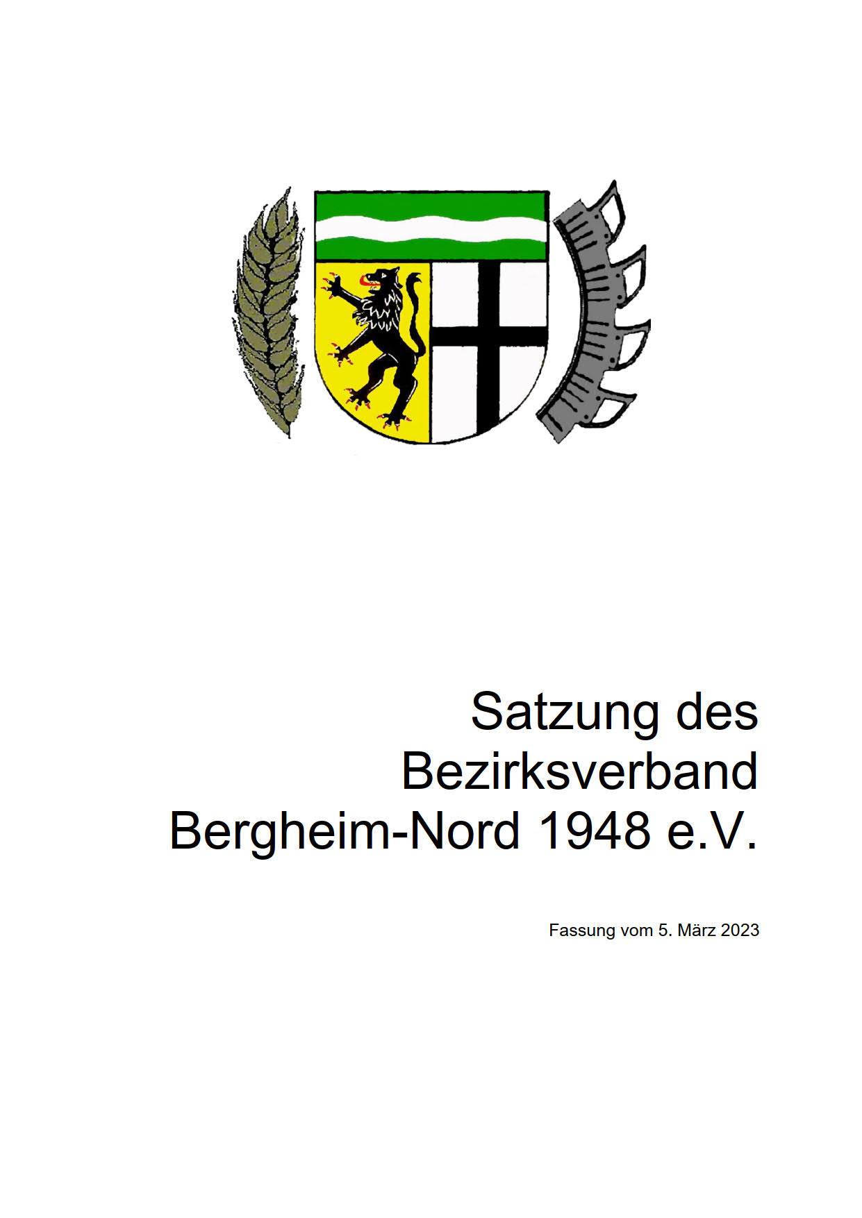 Satzung 2023